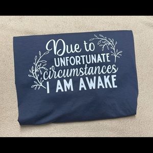 Women’s XL (16/18) Grayish Blue Loose Fit Shirt